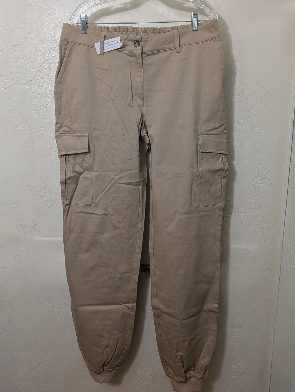 Khaki Cargo Joggers, XLT, NWT